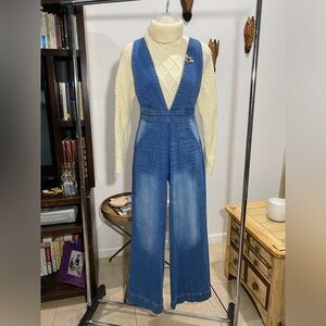 Denim Dollhouse Overalls